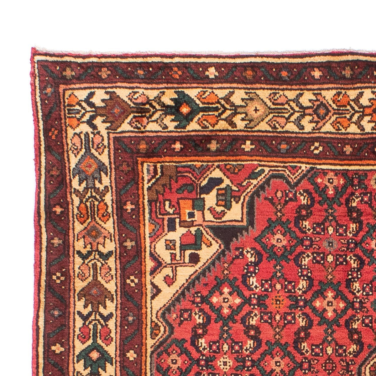 Perser Rug - Nomadic - 210 x 150 cm - red