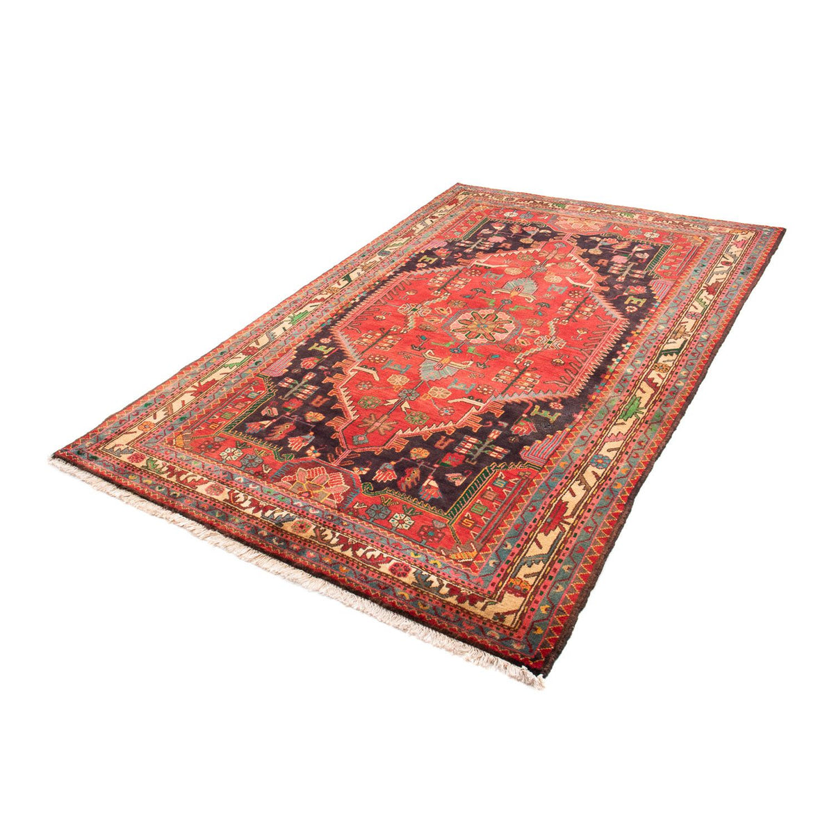 Perser Rug - Nomadic - 220 x 135 cm - red