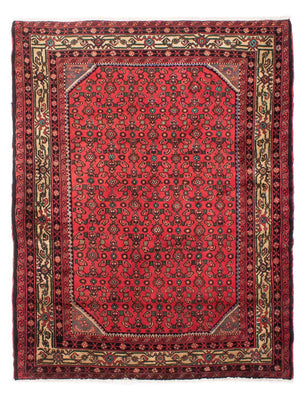 Perser Rug - Nomadic - 199 x 150 cm - dark red