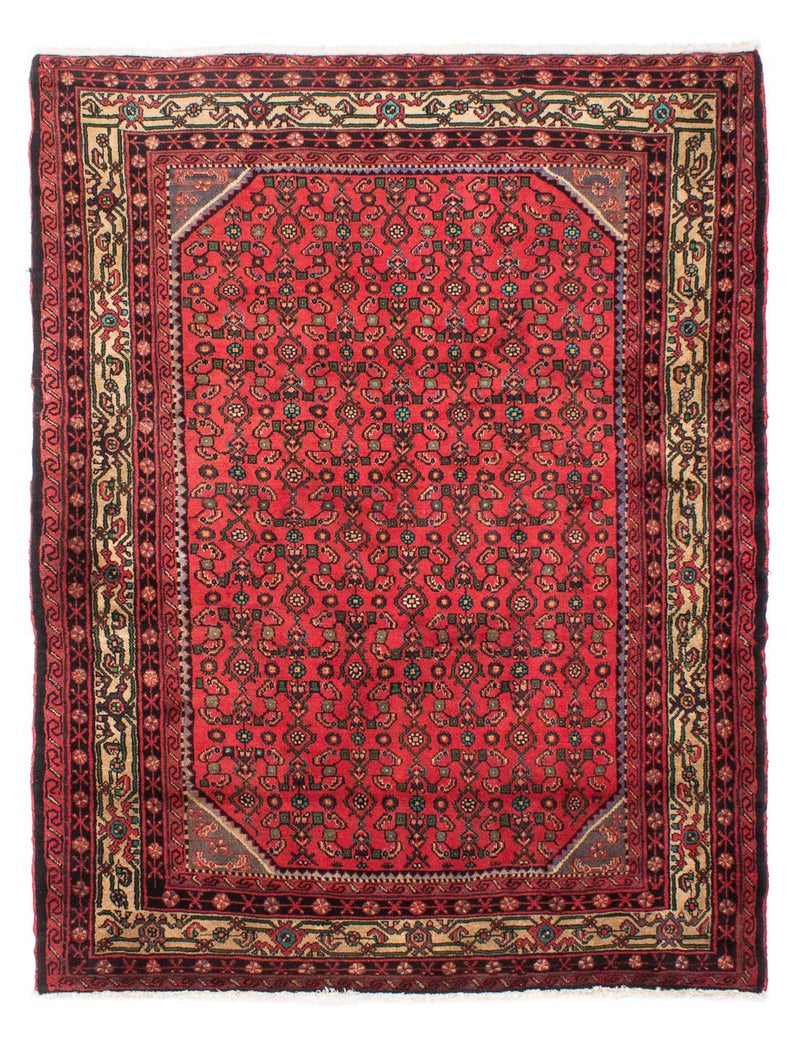 Perser Rug - Nomadic - 199 x 150 cm - dark red