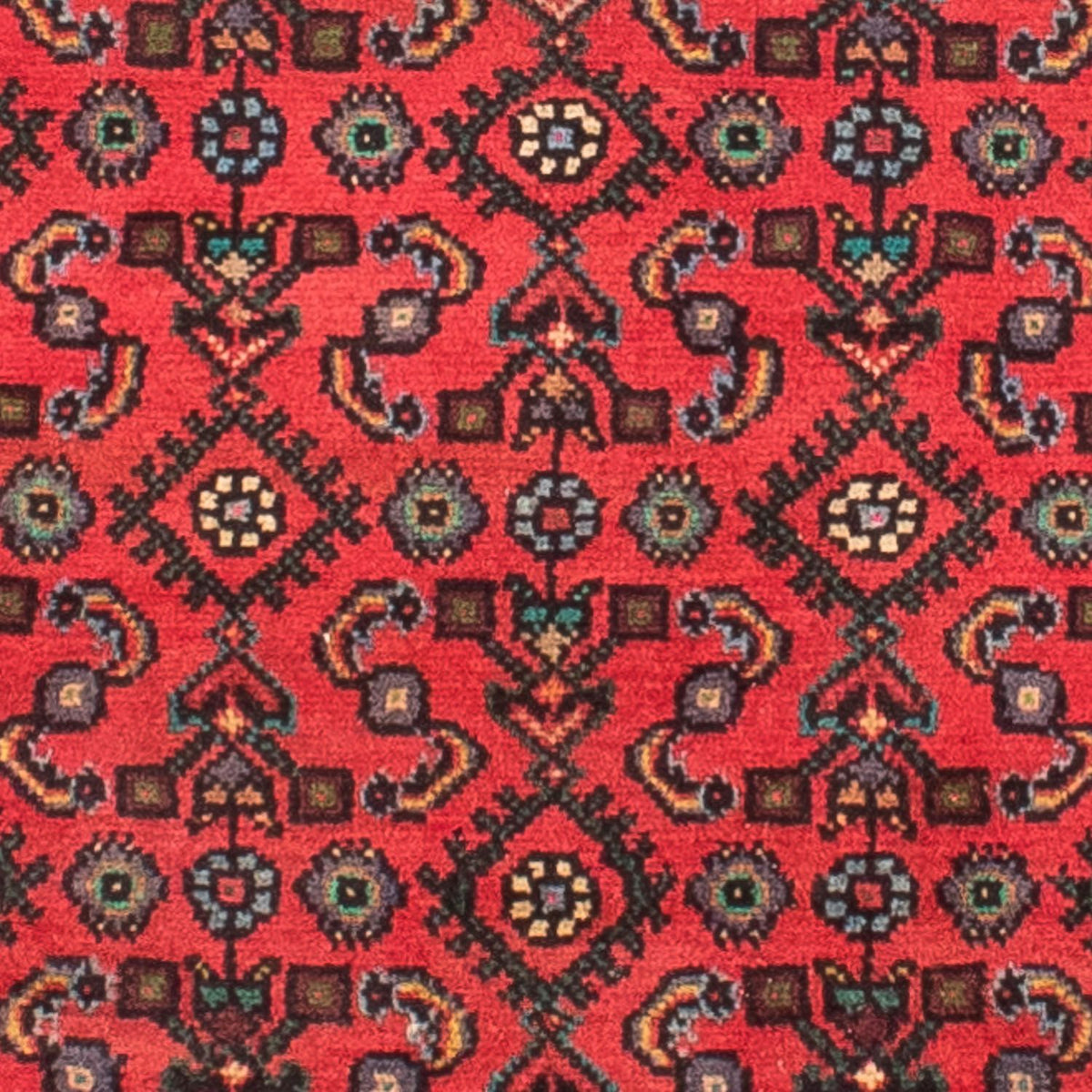 Perser Rug - Nomadic - 190 x 150 cm - dark red