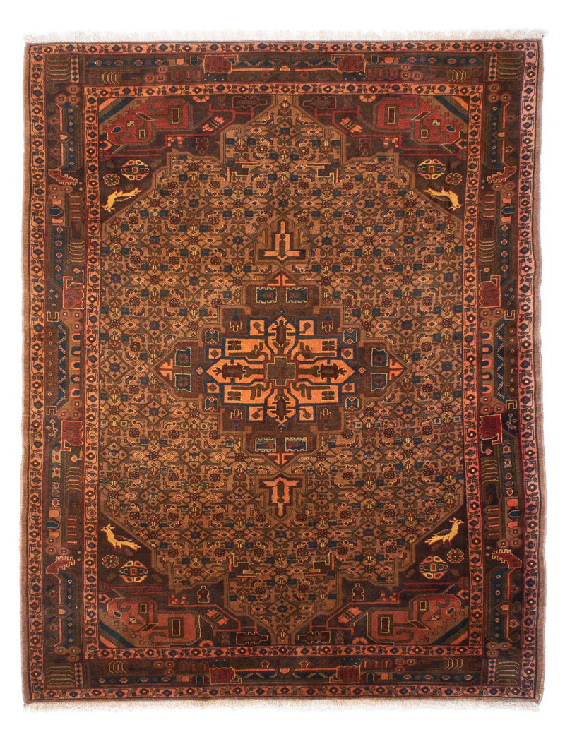 Perser Rug - Nomadic - 218 x 158 cm - brown