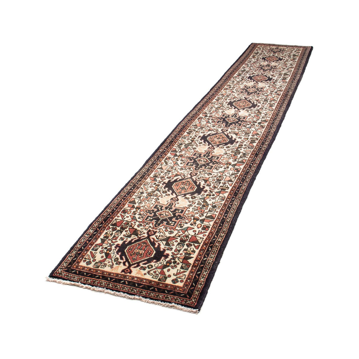 Runner Perser Rug - Nomadic - 389 x 70 cm - beige