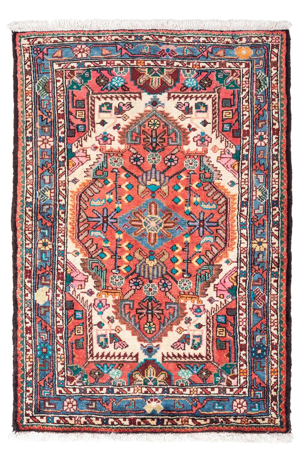 Perser Rug - Nomadic - 130 x 85 cm - red