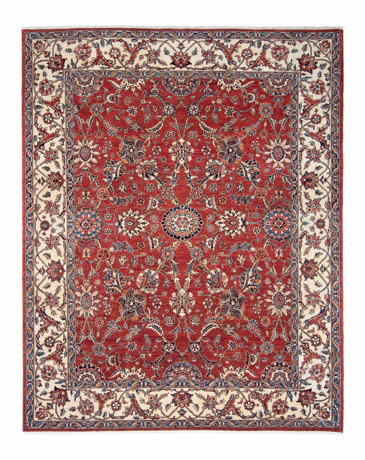Ziegler Rug - 296 x 243 cm - dark red