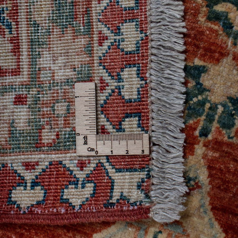 Kelim Rug - Splash - 303 x 249 cm - rust