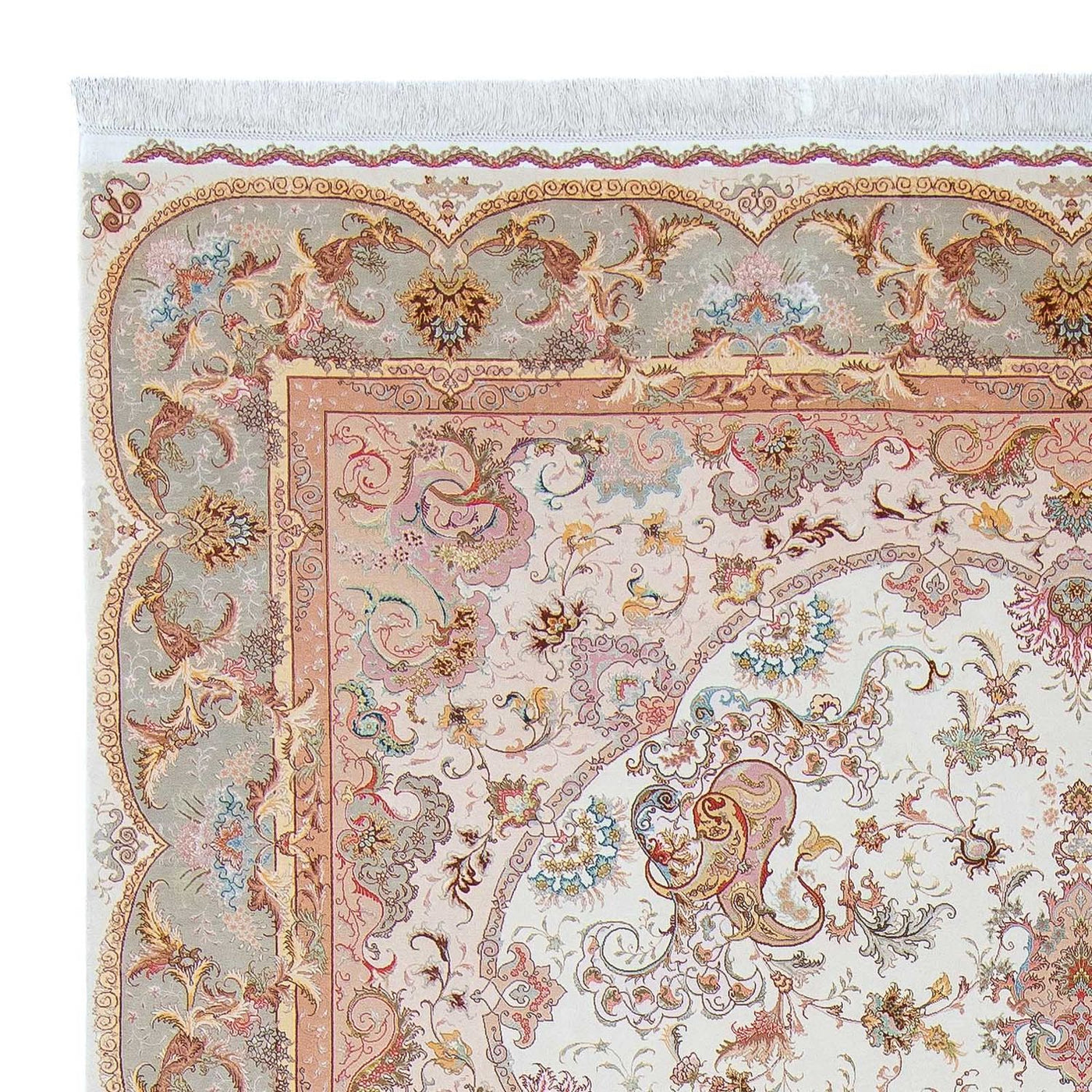 Tabriz - 70 Raj Rug 340x246cm - Persian Rugs