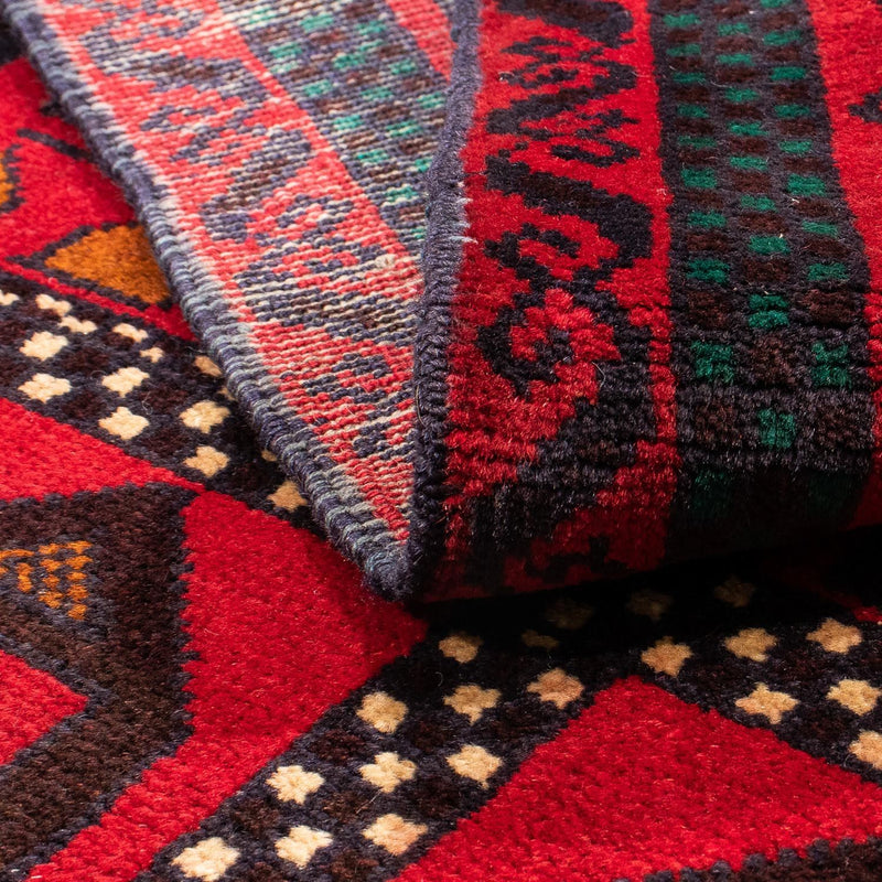 Belutsch Rug - 132 x 81 cm - dark red