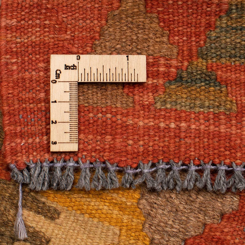 Runner Kelim Rug - Splash - 435 x 86 cm - multicolored