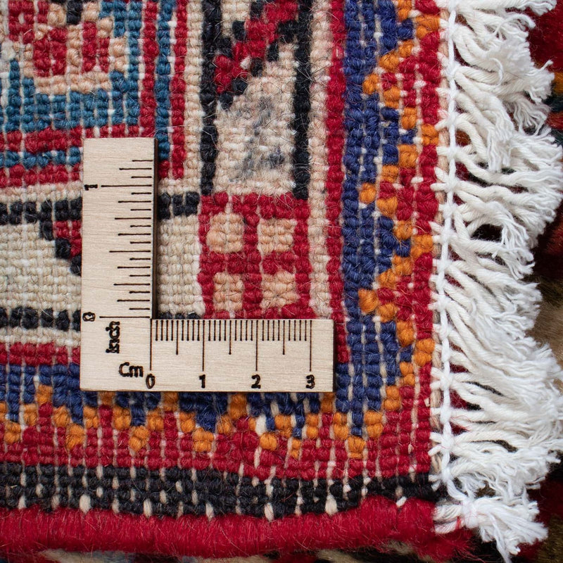 Perser Rug - Nomadic - 133 x 90 cm - dark red