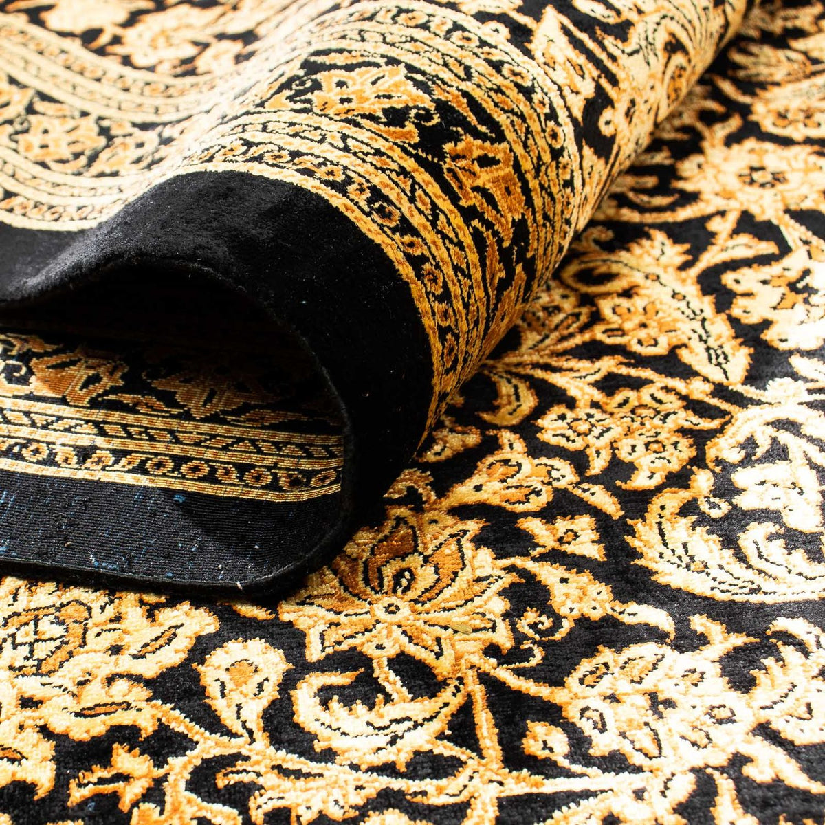 Perser Rug - Ghom - 295 x 193 cm - gold