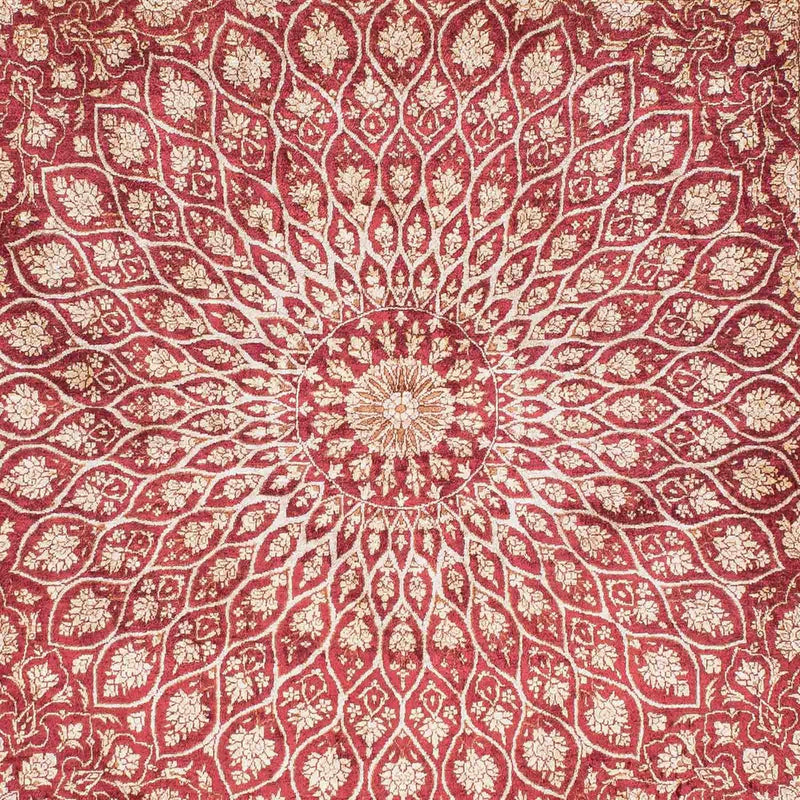 Perser Rug - Ghom - 151 x 100 cm - dark red