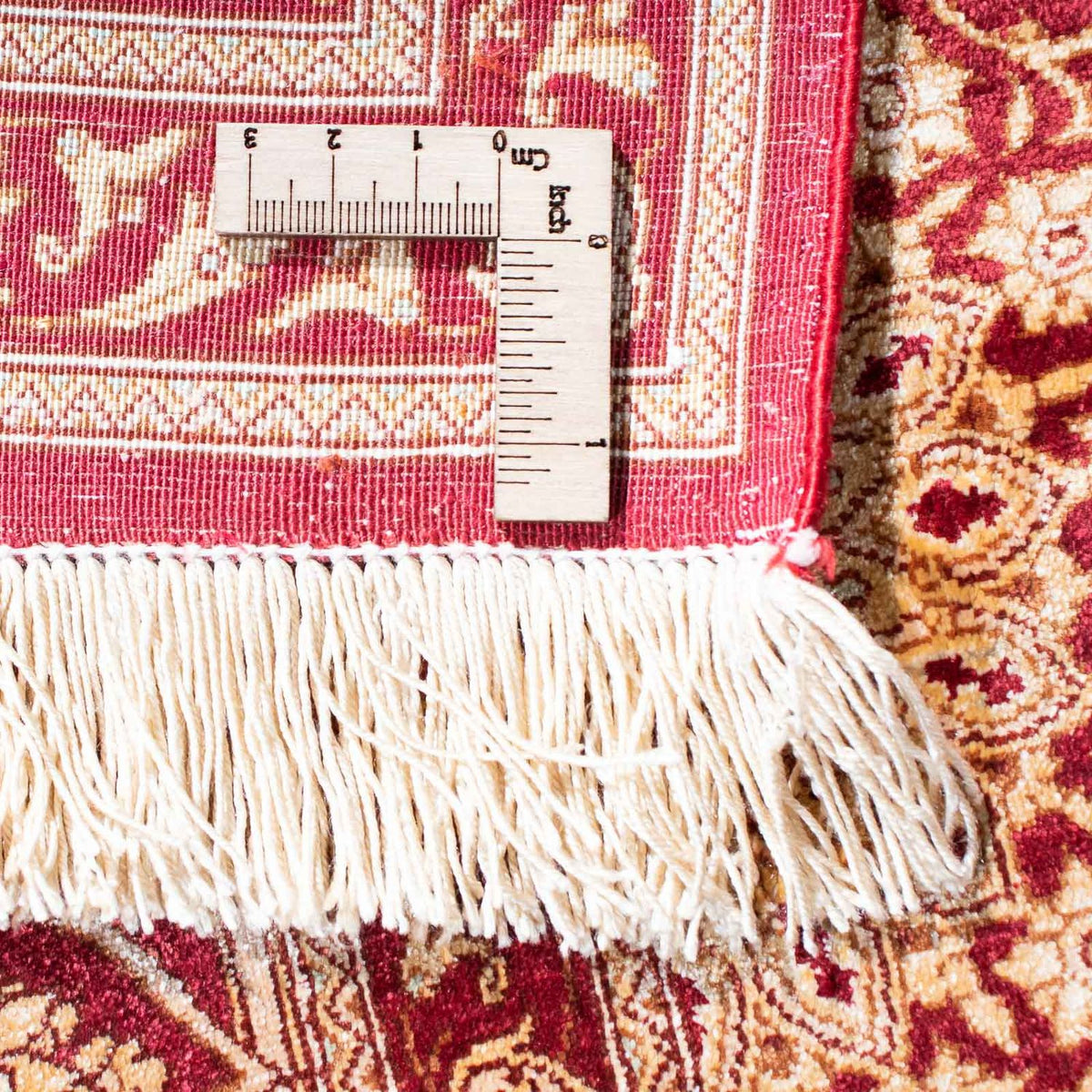 Perser Rug - Ghom - 151 x 100 cm - dark red