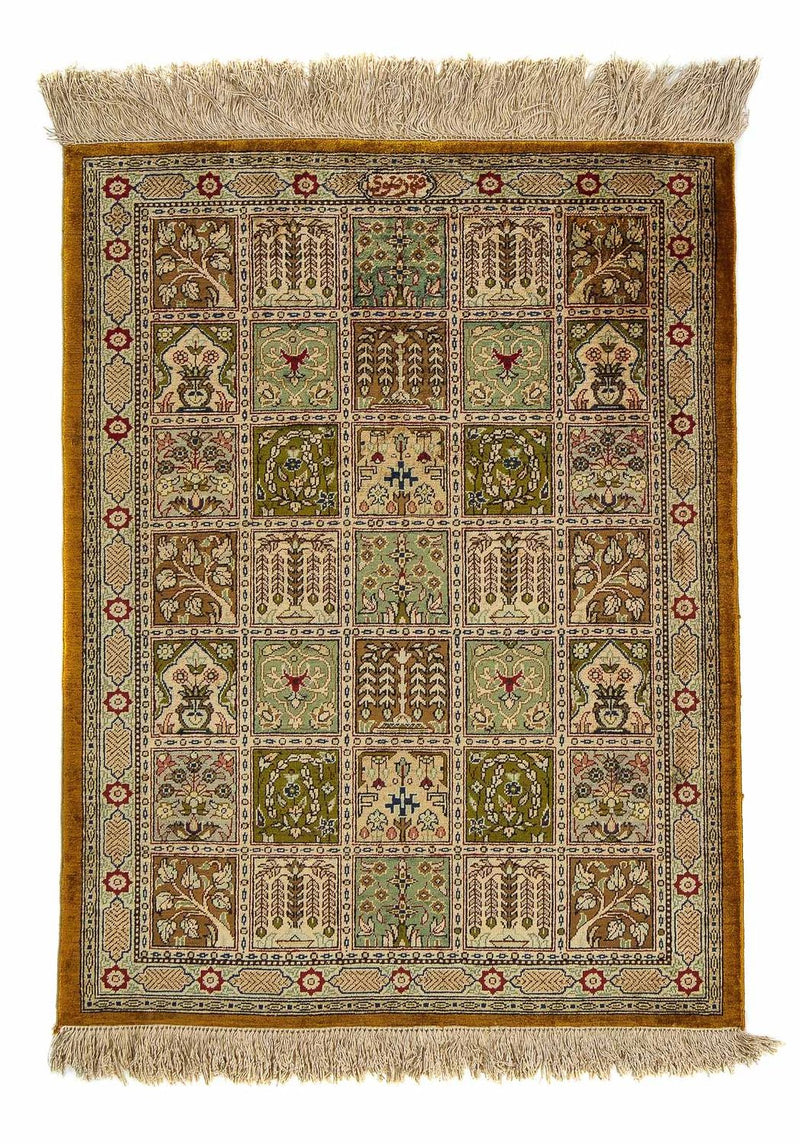 Qom Rug 72x55cm - Persian Rugs