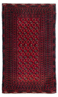 Belutsch Rug - 186 x 119 cm - dark red