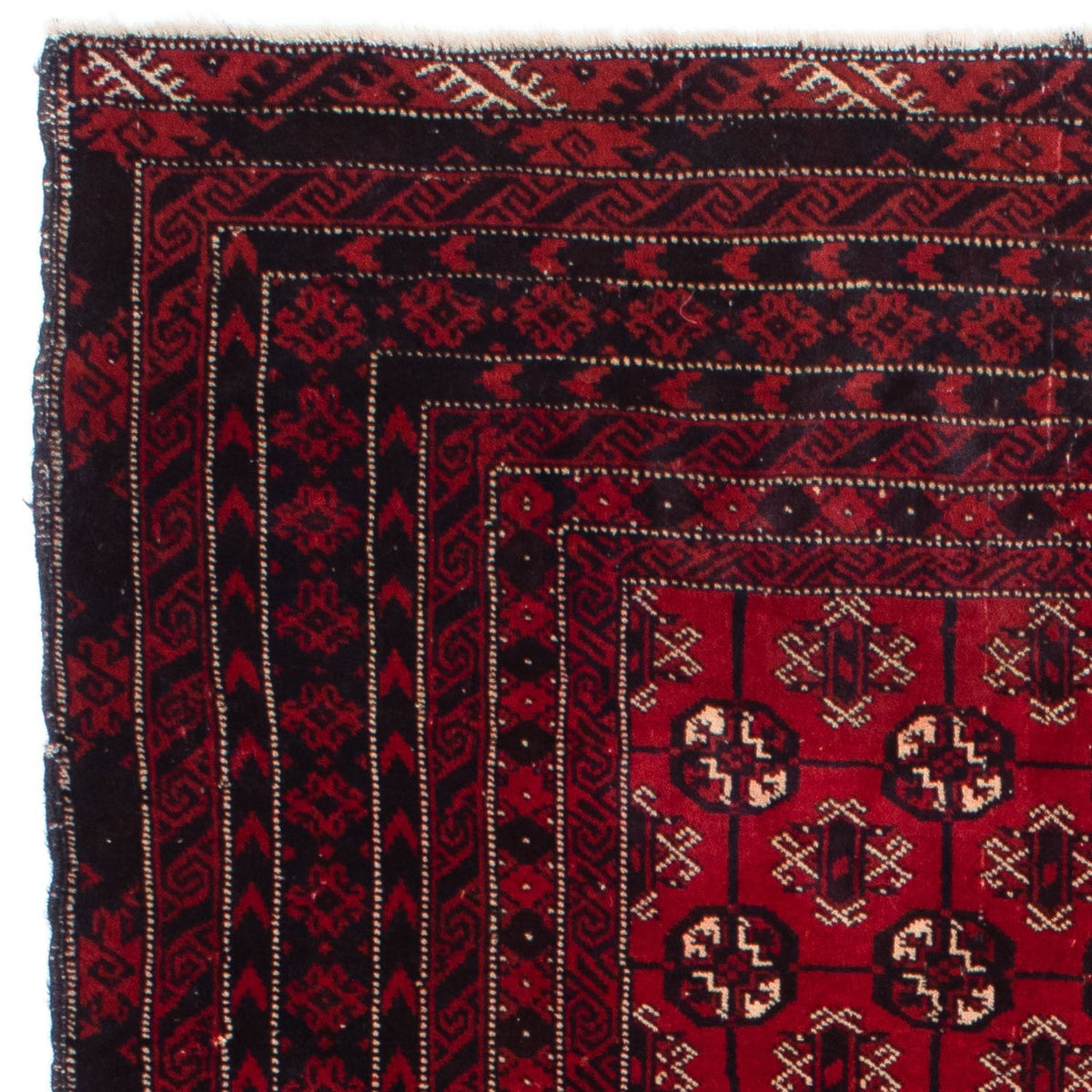 Belutsch Rug - 186 x 119 cm - dark red
