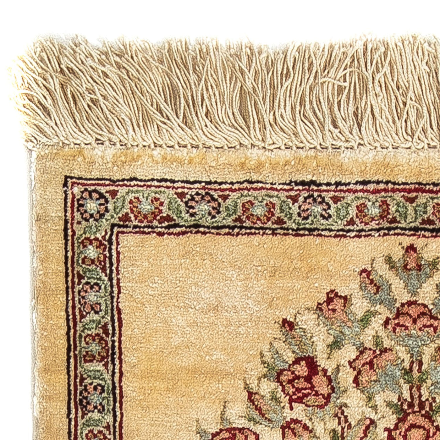 Qom Silk Rug 41x31cm - Persian Rugs