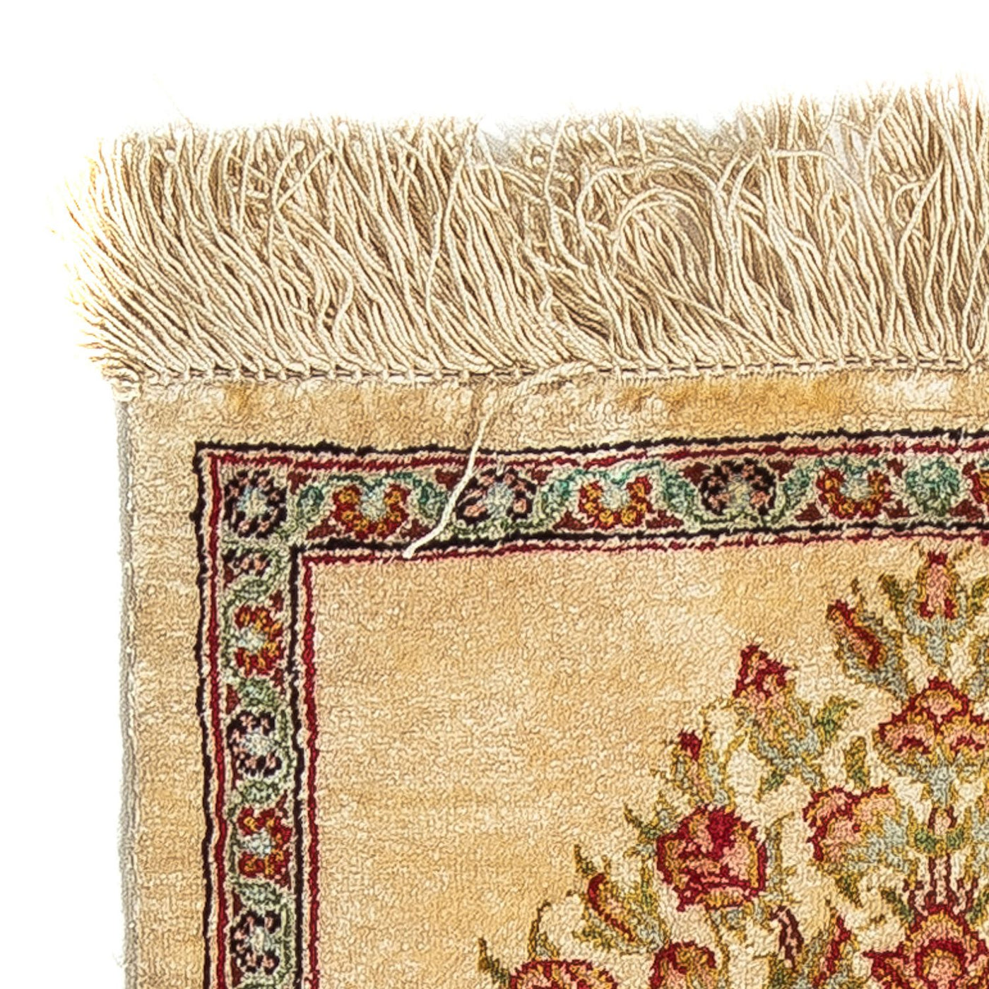 Qom Silk Rug 42x31cm - Persian Rugs