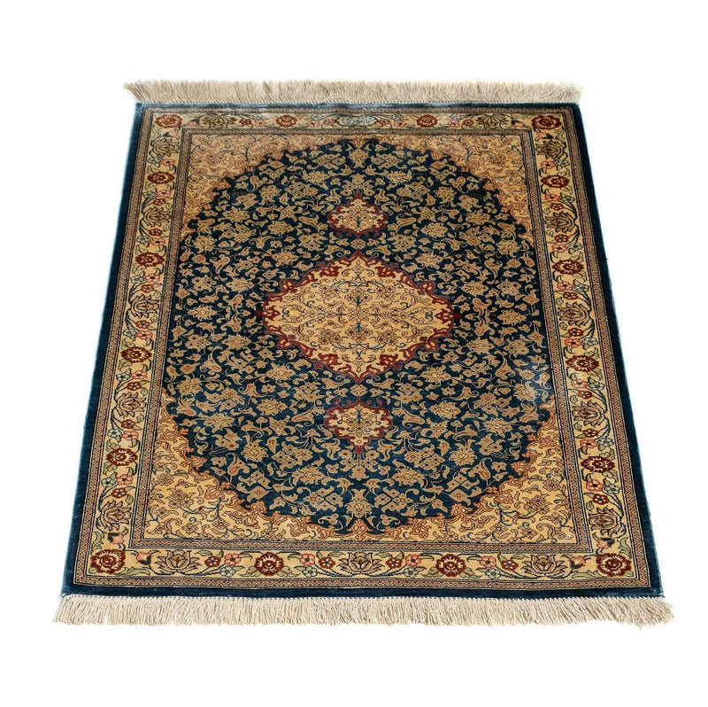 Perser Rug - Ghom - 83 x 58 cm - dark blue