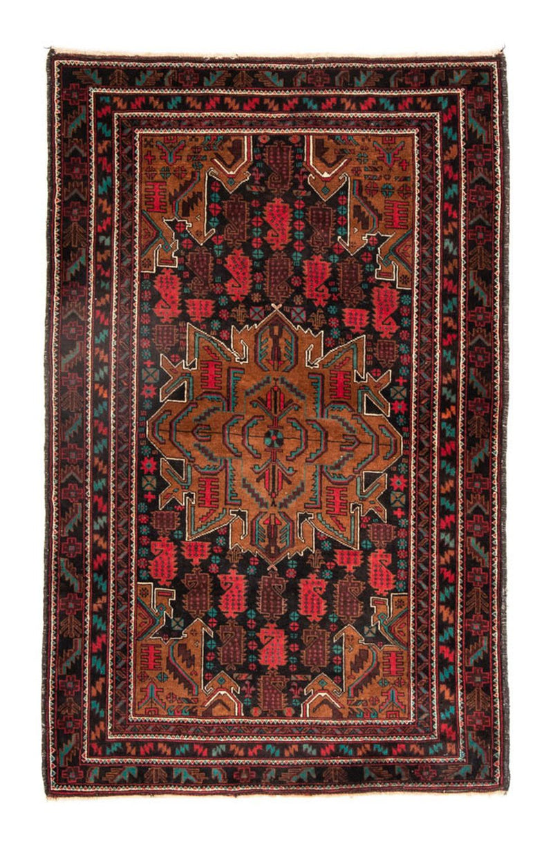 Belutsch Rug - 185 x 113 cm - black