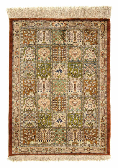 Qom Rug 56x75cm - Persian Rugs