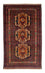 Runner Belutsch Rug - 209 x 111 cm - dark red