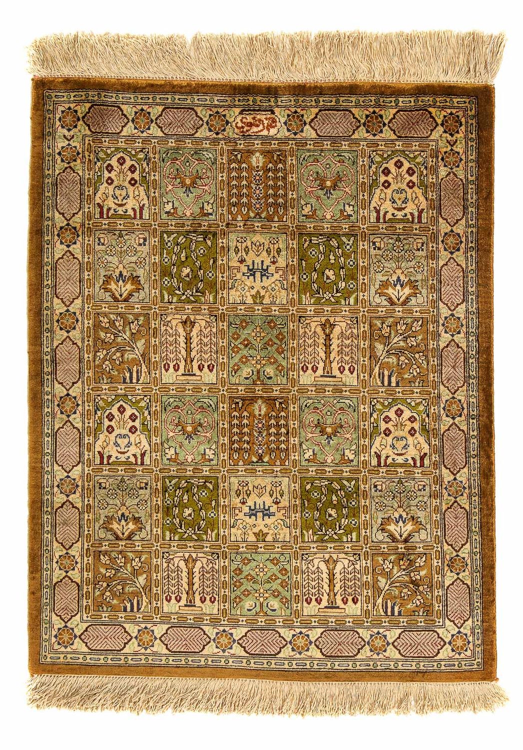 Perser Rug - Ghom - 75 x 54 cm - multicolored