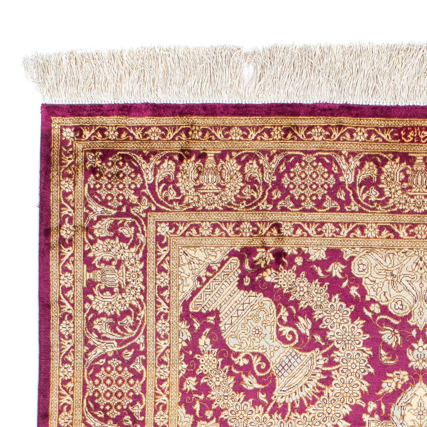 Qom Rug 148x98cm - Persian Rugs