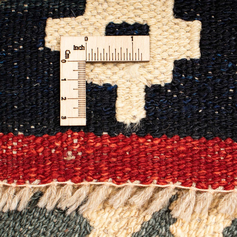 Kelim Rug - Splash - 199 x 163 cm - multicolored