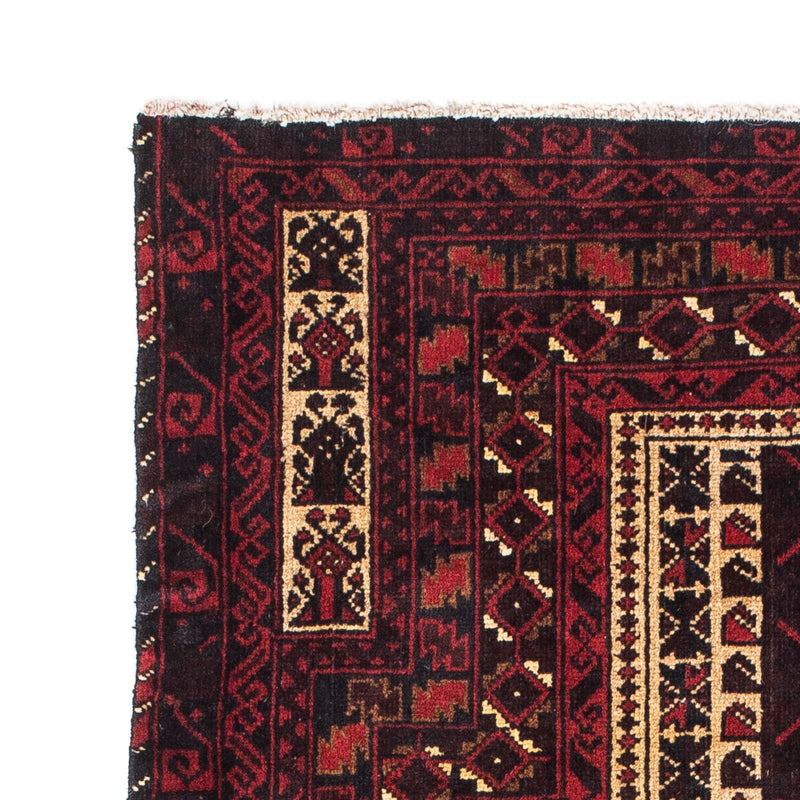 Belutsch Rug - 126 x 86 cm - dark red