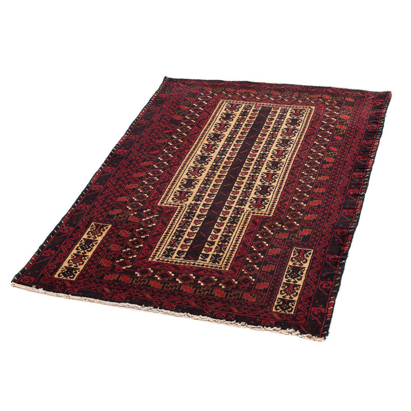 Belutsch Rug - 126 x 86 cm - dark red