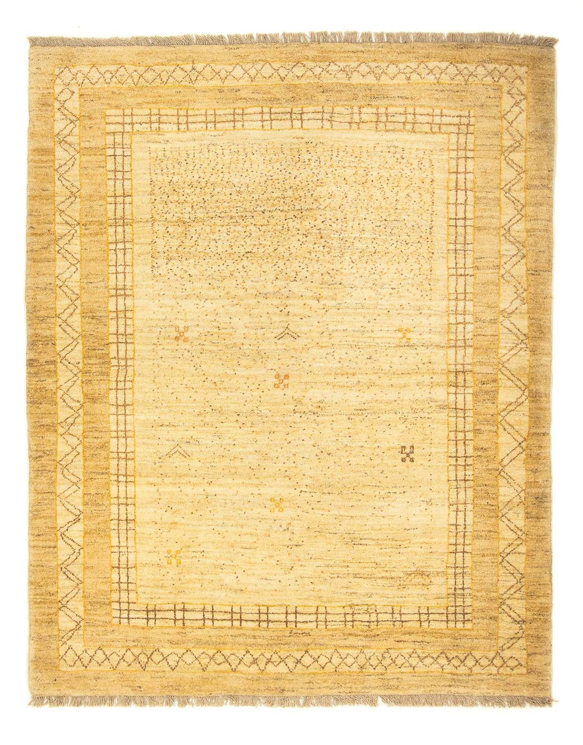 Gabbeh Rug - Perser - 200 x 152 cm - beige