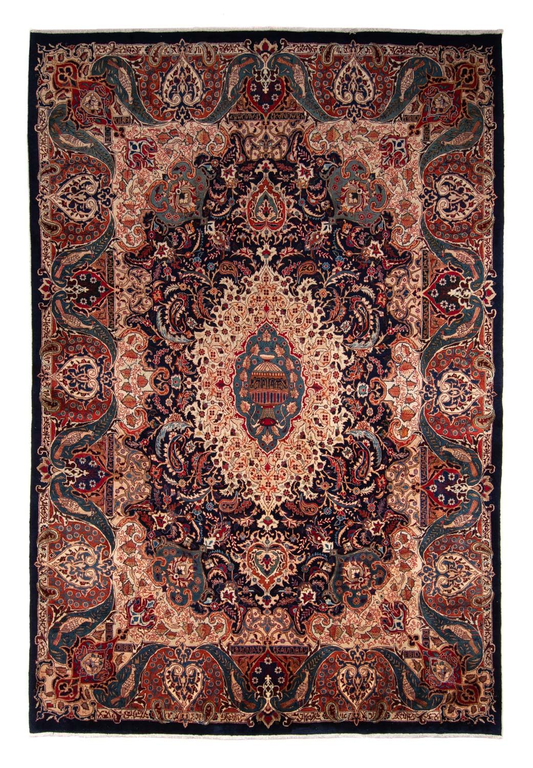 Perser Rug - Classic - 369 x 260 cm - dark blue