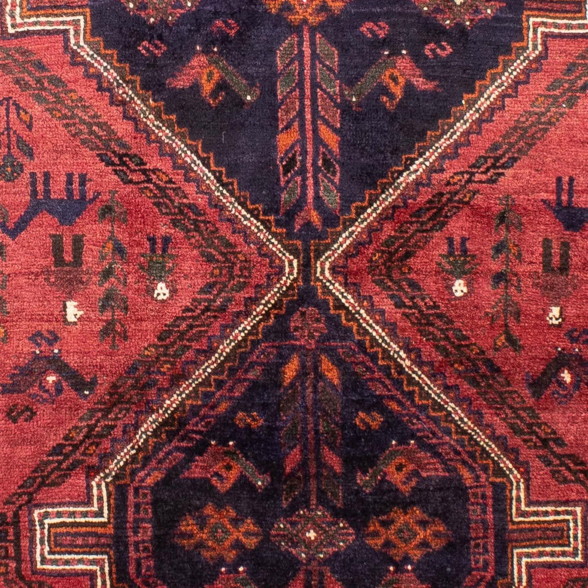 Perser Rug - Nomadic - 287 x 201 cm - red