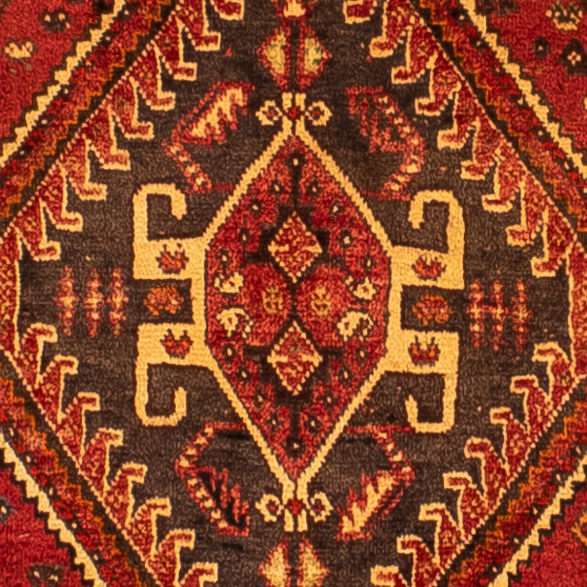 Perser Rug - Nomadic - 277 x 181 cm - dark red