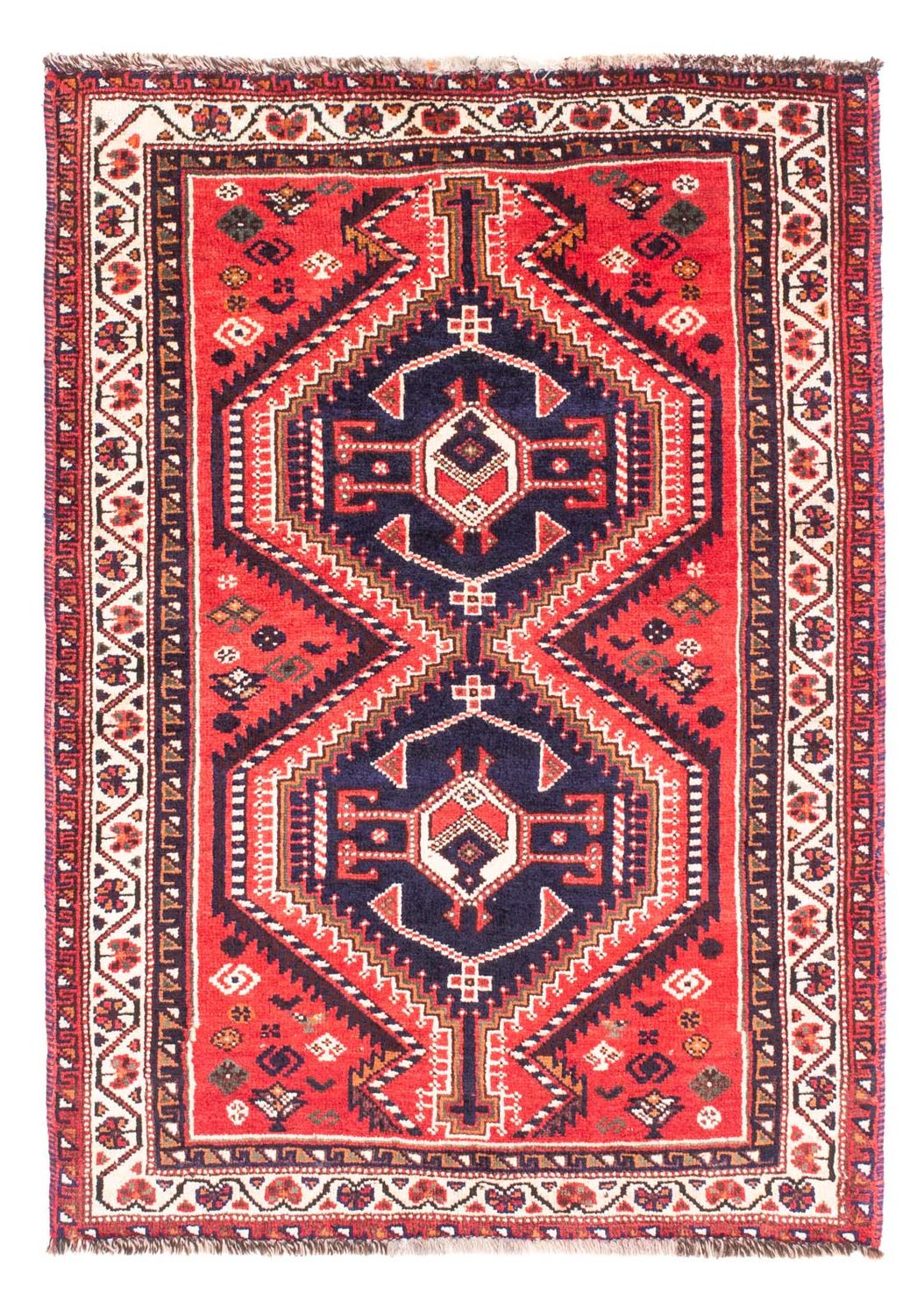 Perser Rug - Nomadic - 152 x 105 cm - red