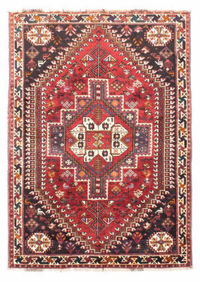 Perser Rug - Nomadic - 163 x 112 cm - dark red