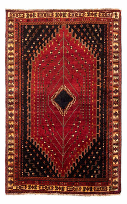 Perser Rug - Nomadic - 257 x 157 cm - dark red
