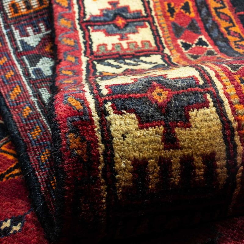 Perser Rug - Nomadic - 257 x 157 cm - dark red