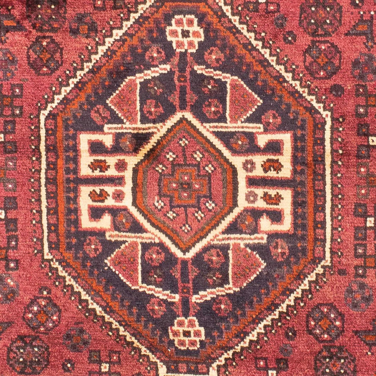 Perser Rug - Nomadic - 164 x 118 cm - dark red