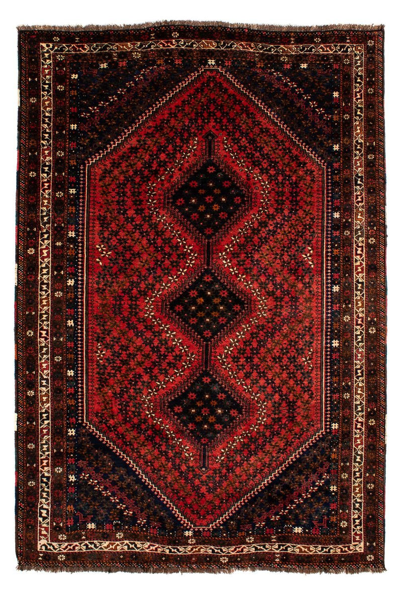 Perser Rug - Nomadic - 291 x 206 cm - dark red