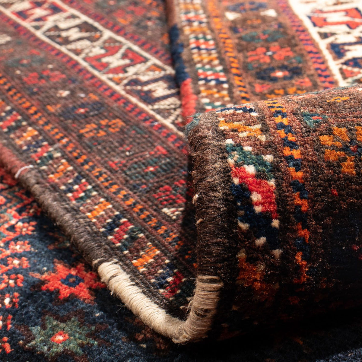 Perser Rug - Nomadic - 291 x 206 cm - dark red