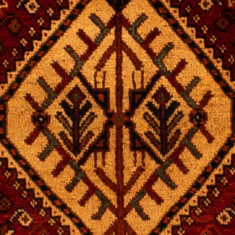 Perser Rug - Nomadic - 298 x 178 cm - dark red