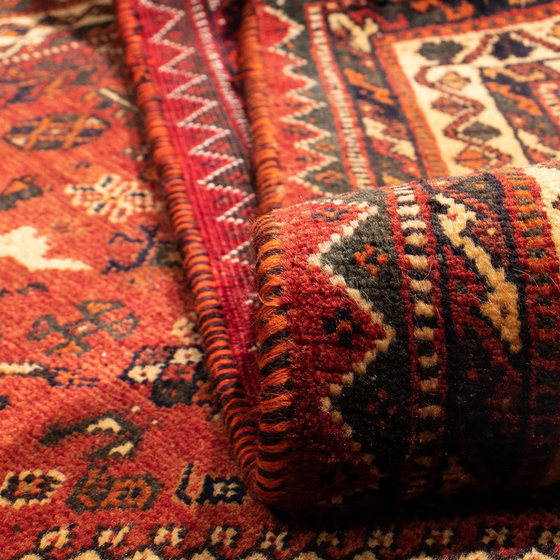 Perser Rug - Nomadic - 298 x 178 cm - dark red