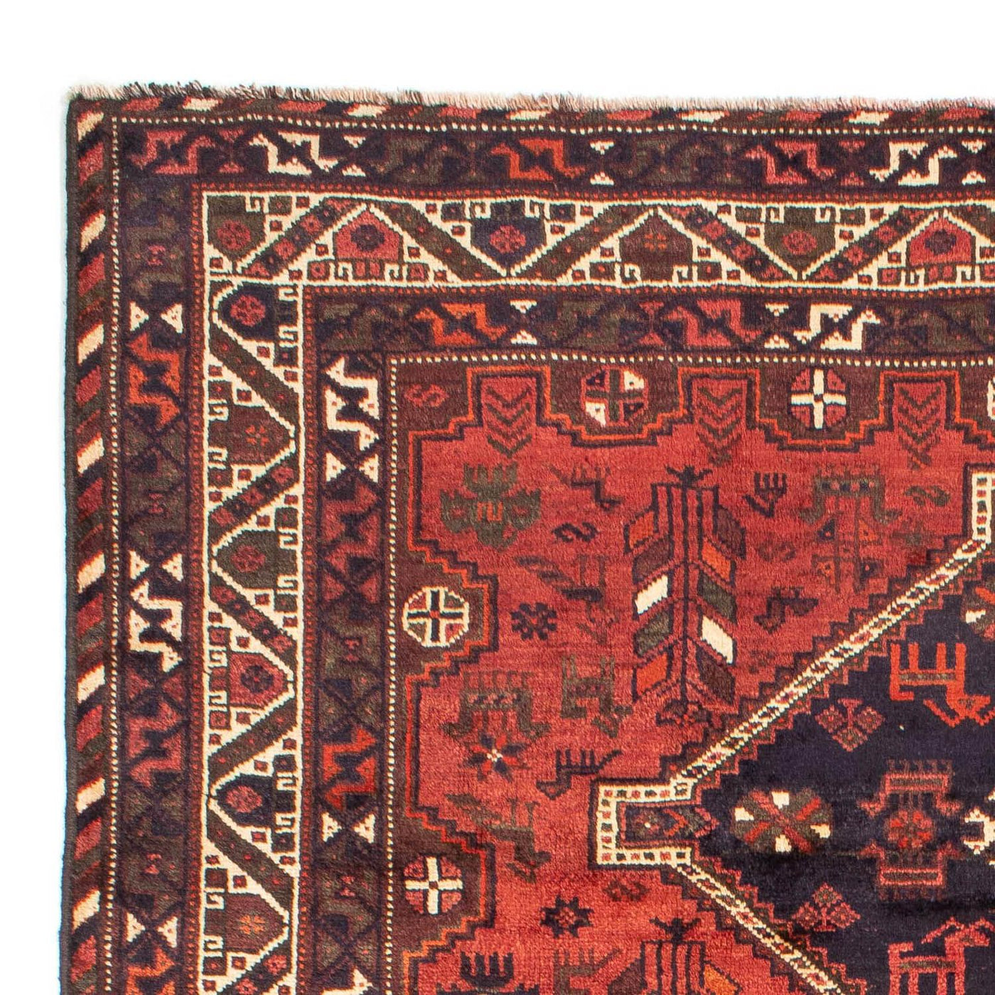 Perserteppich - Nomadic 312 x 221 cm - dunkelrot