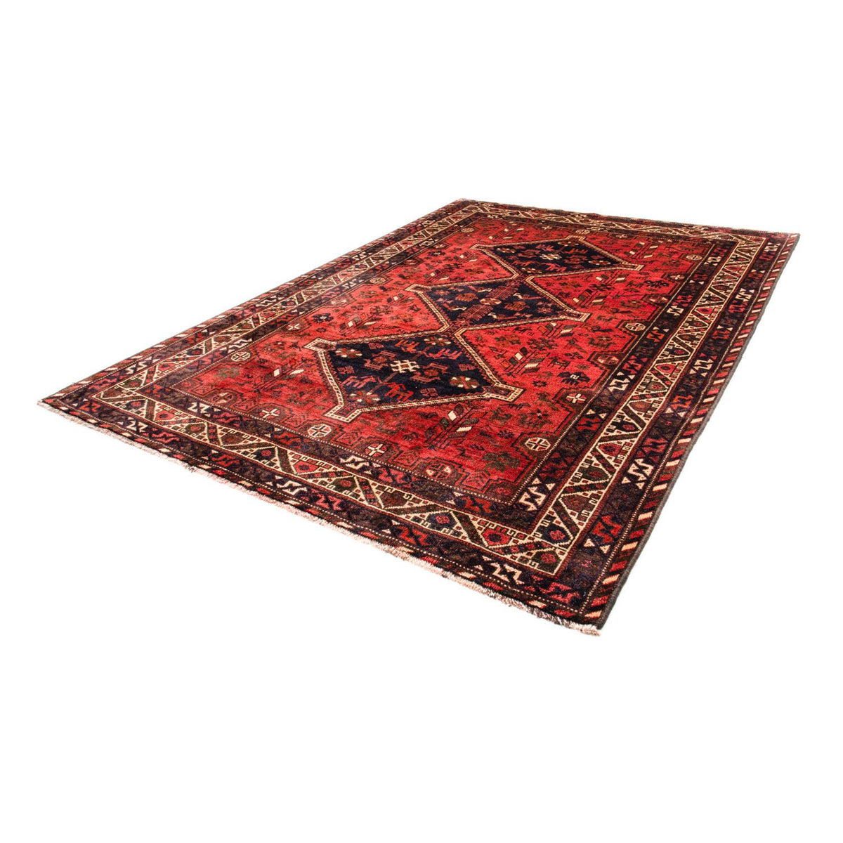 Perser Rug - Nomadic - 312 x 221 cm - dark red