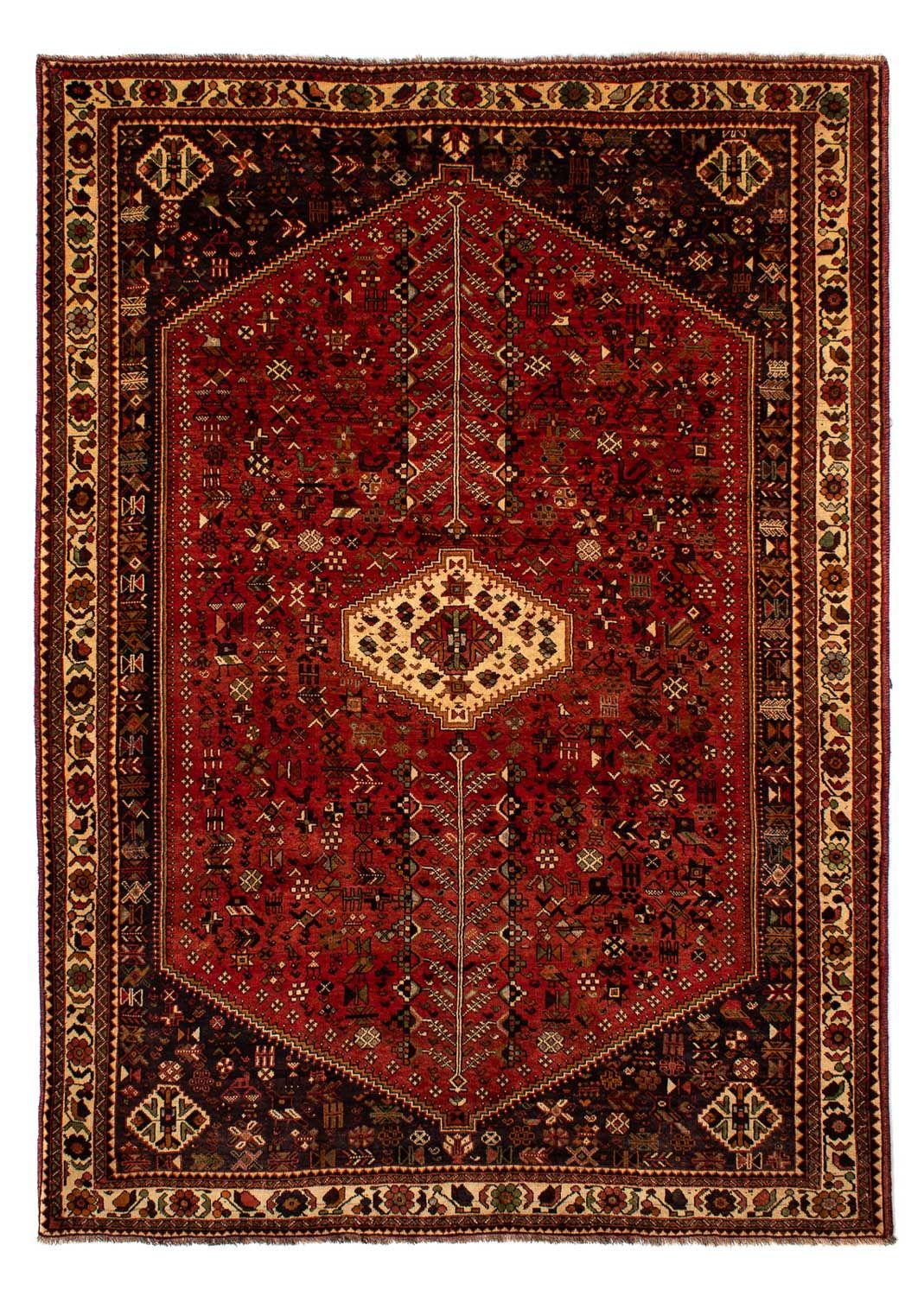 Perser Rug - Nomadic - 313 x 213 cm - dark red
