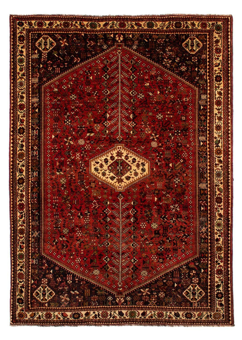 Perser Rug - Nomadic - 313 x 213 cm - dark red