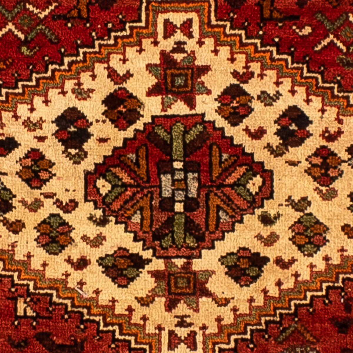 Perser Rug - Nomadic - 313 x 213 cm - dark red