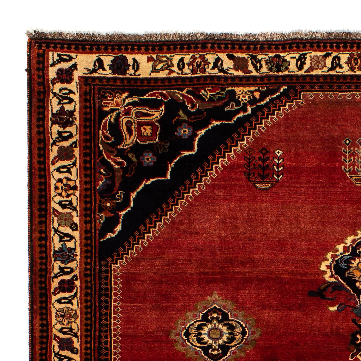 Perser Rug - Nomadic - 305 x 225 cm - dark red